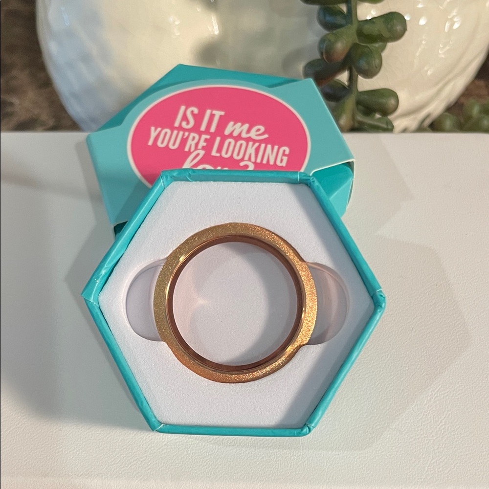 Origami Owl Large Rose Gold Locket Face